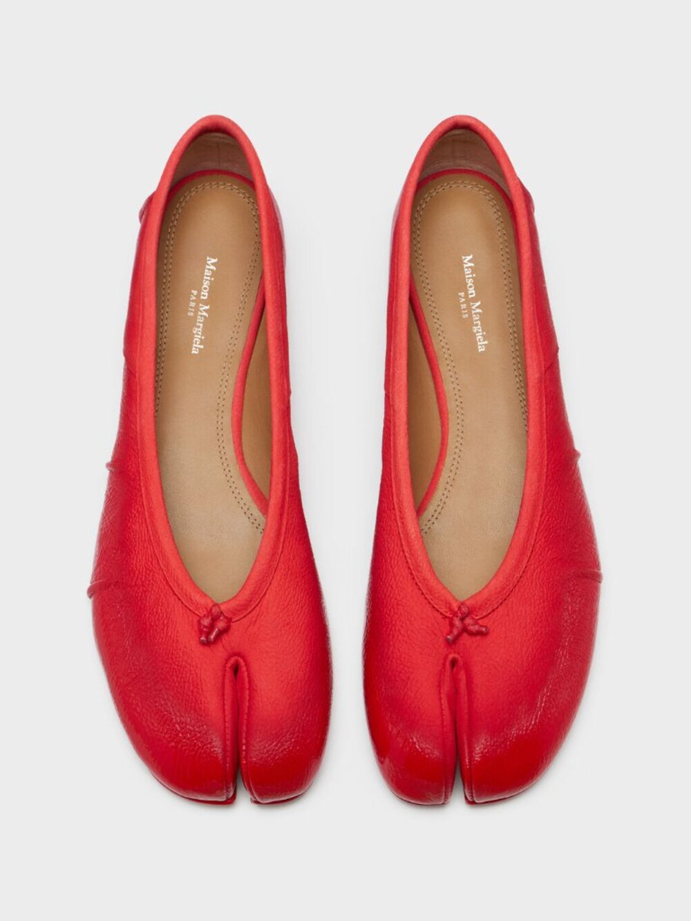 Maison Margiela Women's Red Tabi New Ballerina 37